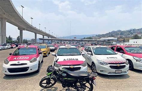 Bloqueo de taxistas en la México Cuernavaca