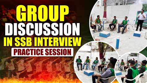 Group Discussion Activity In Ssb Interview Group Discussion Gd