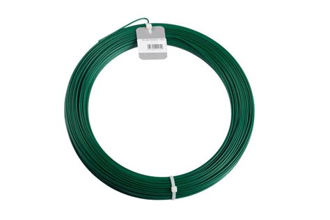 Fil De Tension Plastifi Pour Cl Ture Grillage Souple Vert Ral