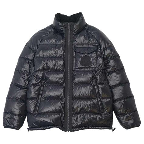 Moncler モンクレール Chalon シャロン リバーシブル ダウン ジャケット ブラック系 1【美品】【中古】 ブランド古着 Life