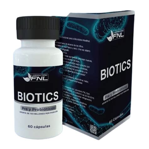 Biotics Pre Y Probi Ticos C Psulas Vegetales Fnl