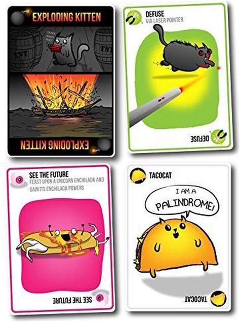 Exploding Kittens Original Edition Engelstalig Kaartspel