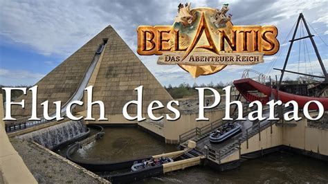 Fluch des Pharao Belantis Rafting Darkride in am der größten Pyramide