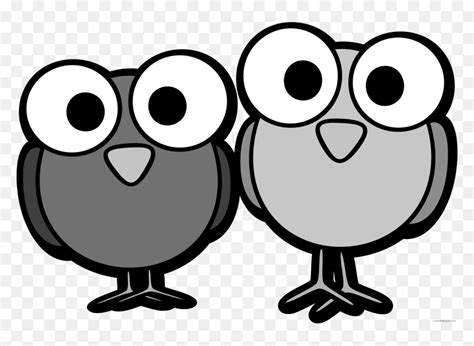 Bird Black And White Clipart