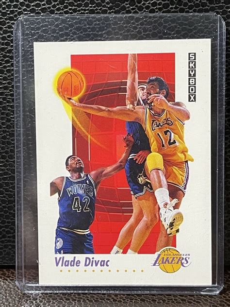 Skybox Vlade Divac Los Angeles Lakers Hall Of Fame Ebay