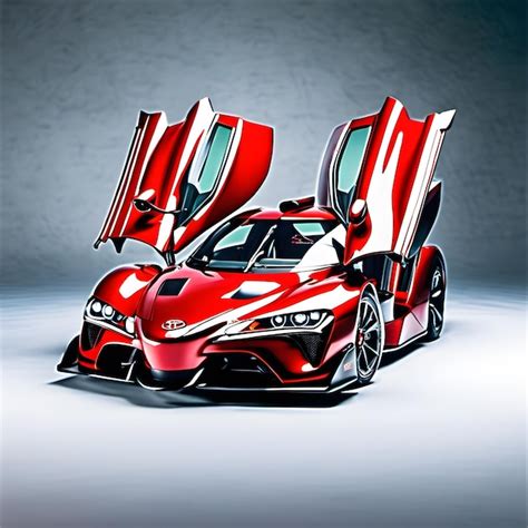 Premium AI Image | Toyota hyper car