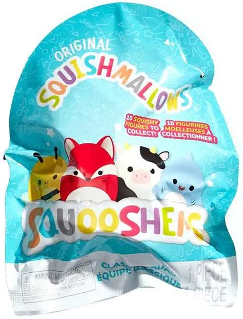 Squishmallows Squooshems Series Mystery Pack Random Squishy Figure