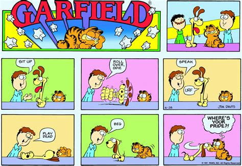 Garfield | Daily Comic Strip on June 28th, 1981 | Garfield comics ...