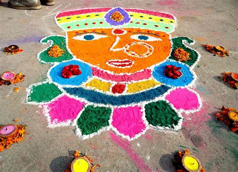 Unique Rangoli Designs For Holi ~ Art Magazine