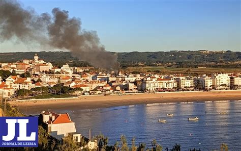 Jornal de Leiria L incendie a consumé l ancien Parque Hotel à São