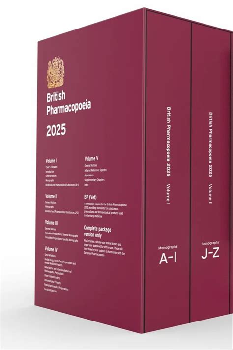 British Pharmacopoeia Bp 2025 At ₹ 121500set Medical Books In