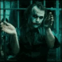 Heath Ledger Joker Laughing Gif