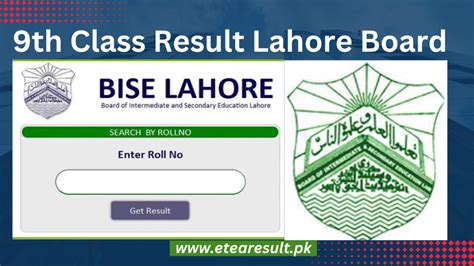 Bise Lahore Board Th Class Result Calendar Evy Maryann