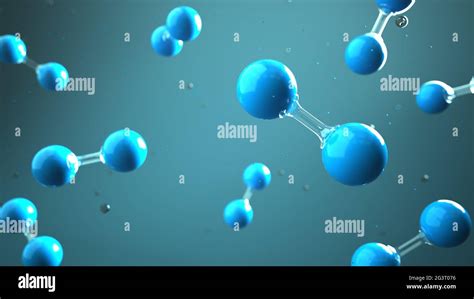 Hydrogen Gas H Molecule Banque De Photographies Et Dimages Haute