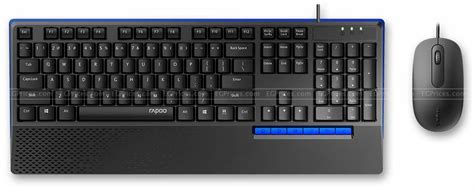 Rapoo NX2000 Wired Optical Mouse And Keyboard Combo Price In Egypt