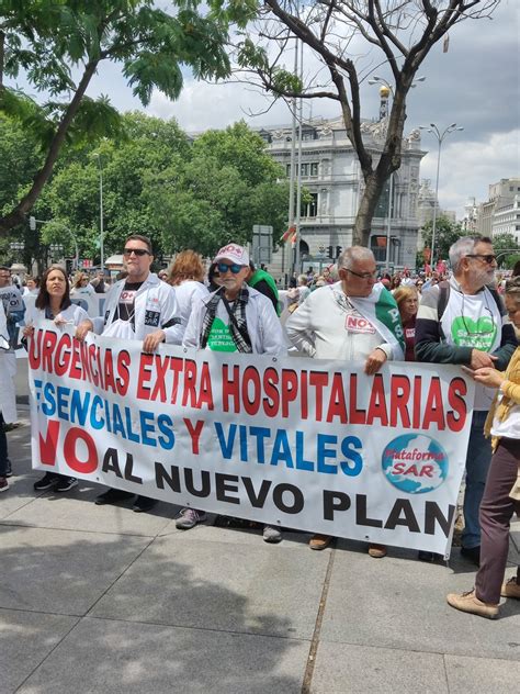 Plataforma Sanidad Arganda On Twitter En La Manifestaci N De Hoy Por