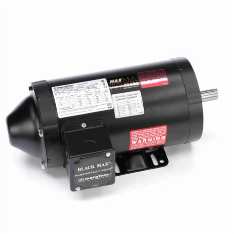 145THTR5376 Marathon 1 HP Variable Speed Motor 3 Phase 1200 RPM