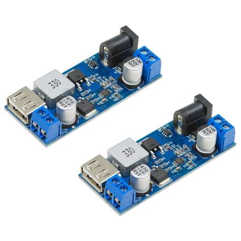 Dc 6v 9v 12v 24v To Dc 5v 5a Buck Converter Module 9 36v Step Down To Usb 5v Transformer Dual