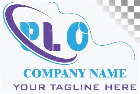 Premium Vector Plo Letter Logo Design