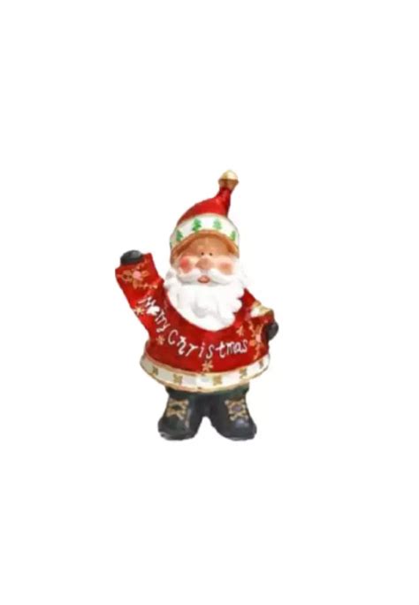 Buy Liman Glass Handcrafted Inc Mini Santa Claus Figurine Christmas