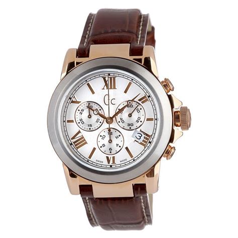 GUESS COLLECTION Montre Homme Marron Achat Vente Montre Cdiscount