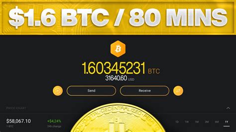 How To Mine 1 6 BITCOIN Every 80 Minutes FREE BTC MINING IN 2022