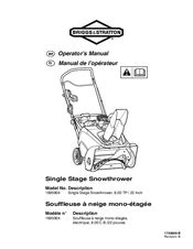 Briggs & Stratton Snow Blower User Manuals Download | ManualsLib