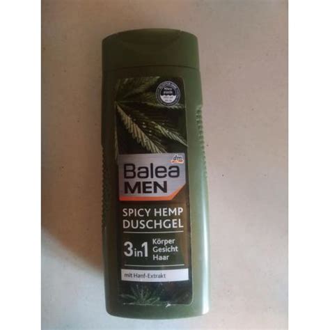 Balea MEN 3in1 Spicy Hemp Duschgel Żel z ekstraktem z konopi 3 w1