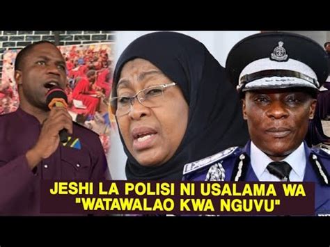 Rco Wa Mbeya Na Wasaidizi Wako Mmeonyesha Kwamba Jeshi La Polisi Ni