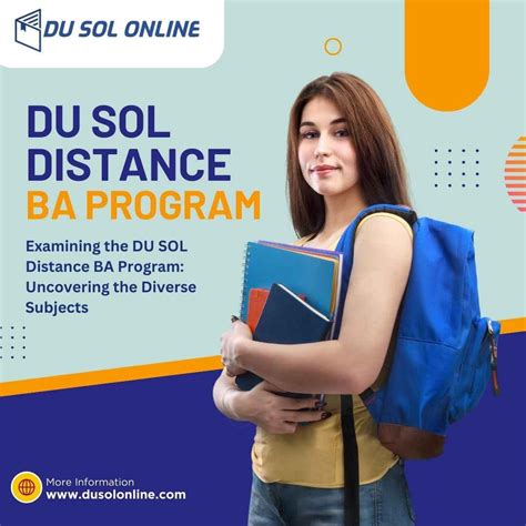examining  du sol distance ba program uncovering  diverse