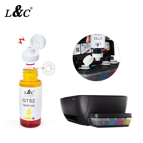 L C Refill For Hp Ink Gt Gt Gt Dye Ink For Hp Deskjet Printer