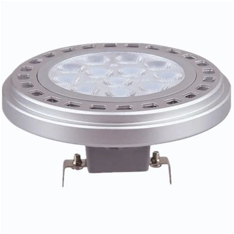 Ar111 Led Lamp 10w 12w G53 Spotlight Aluminum Housing 12v Warm Cold