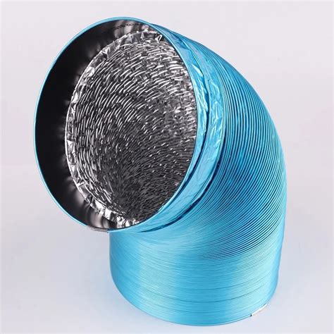 Ventilation Aluminum Flexible Duct Pipe For Riveting Connector China