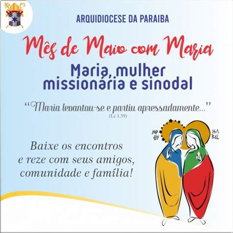 Arquidiocese Lan A Subs Dio Para O M S De Maio Arquidiocese Da Para Ba