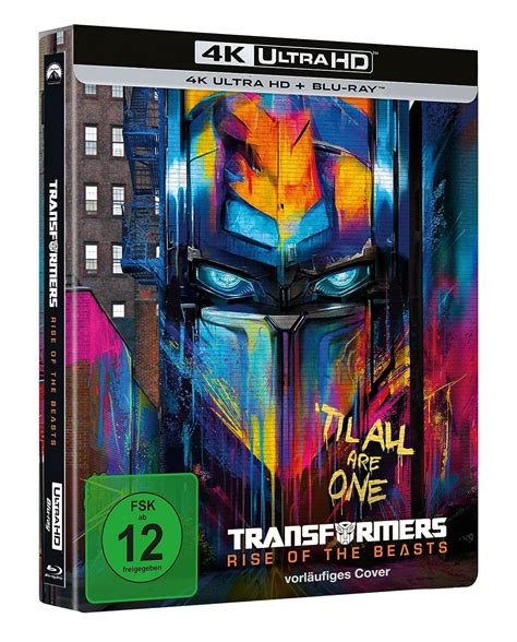 Vorbestellbar Transformers Aufstieg Der Bestien Steelbooks Filme