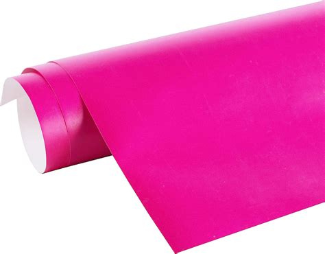 24 X 50 Ft Roll Of Matte Pink Repositionable Adhesive Backed Vinyl For