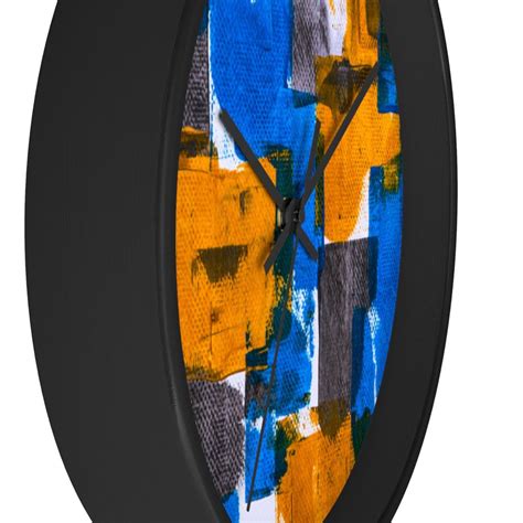 Abstract Modern Colorful Wall Clock Art Decor Wall Clock - Etsy