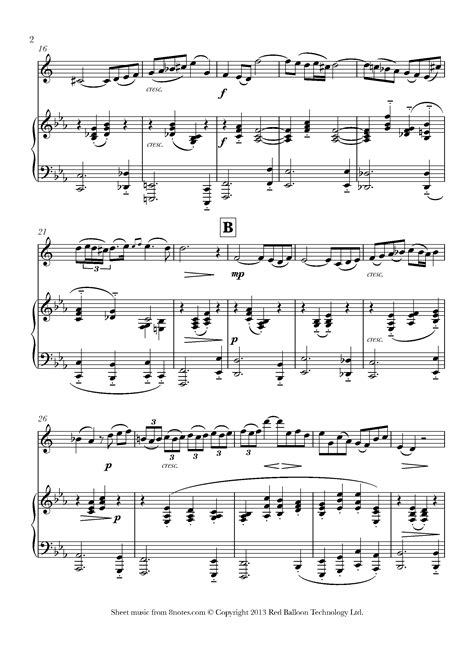 Bach Arioso From Cantata Bwv Sheet Music For Saxophone Notes