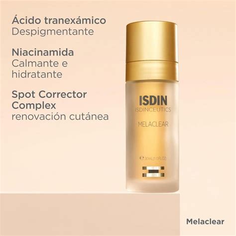 S Rum Facial Anti Manchas Isdinceutics Melaclear Con Cido Tranex Mico