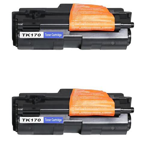 2 Black Toner Cartridge For Kyocera FS1320D FS1370DN ECOSYS P2135d