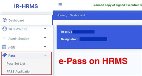 Step By Step Guide For E Pass On Hrms For Railway Employees