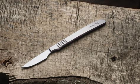 The Skalpel Steak Knife Looks Like A Scalpel Cool Material