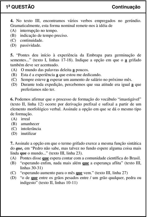 Leia Os Textos A Seguir E Utilize Os Para A Solução Das Questões