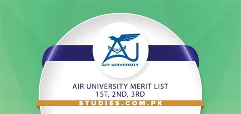 Air University Merit List St Nd Rd