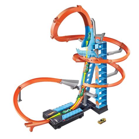 Pista De Juguete Hot Wheels Action Boosted Tvd M Walmart