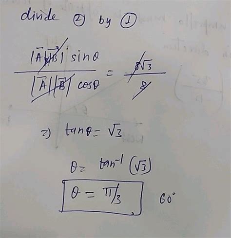 The Magnitude Of Scalar Product Of Two Vectors Is 8 And Of Vector