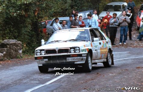 Galli Chantal Marangoni Michela Lancia Delta Integrale Rallye