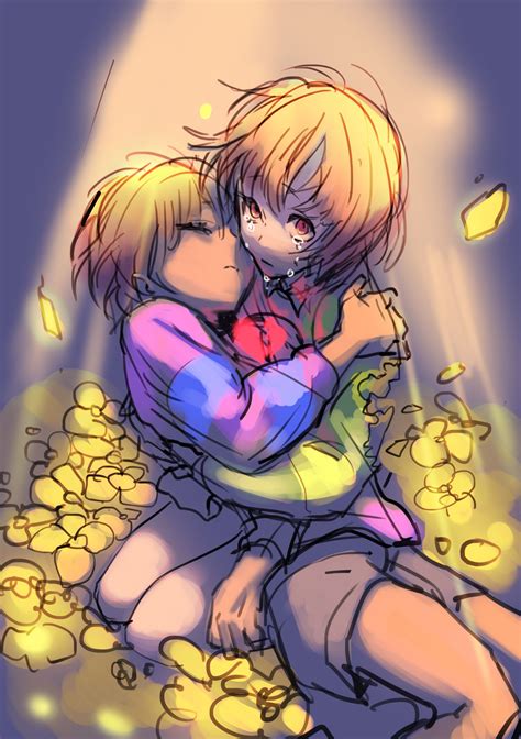 Undertale Chara And Frisk Undertale Anime Best Friends Fan Art