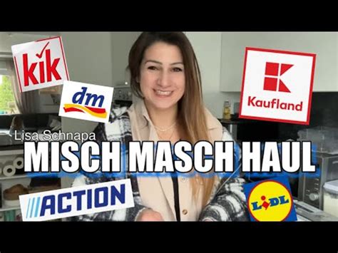 MISCH MASCH HAUL ACTION KAUFLAND LIDL ALDI DM ROSSMANN