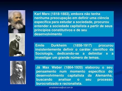 Marx Weber E Durkheim Resumo FDPLEARN